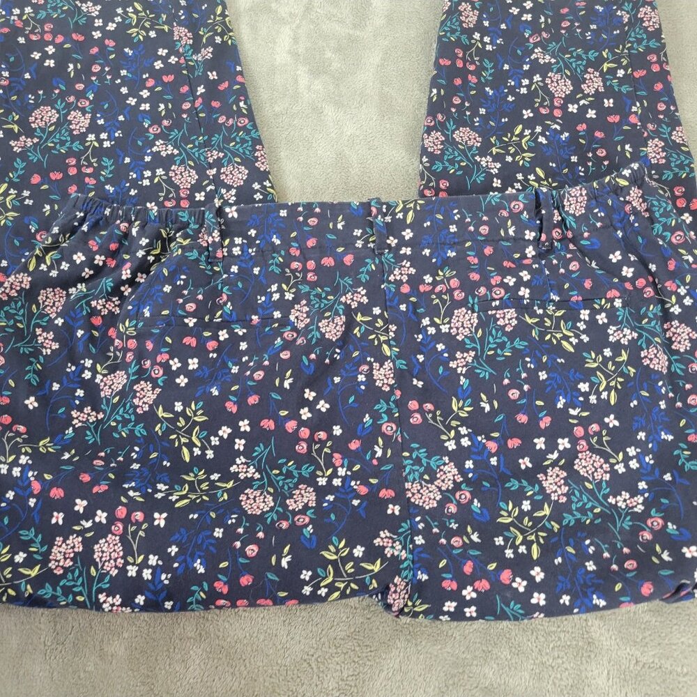 Talbots Multicolor Floral Print Capris - Picture 6 of 9